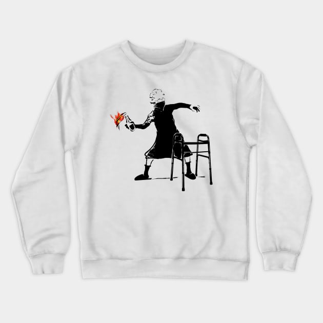 Granny Crewneck Sweatshirt by Evan_Luza